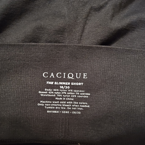 Lane Bryant Cacique Shapewear Level 2 Shaping High-Waist Short Pants NWOT - Picture 2 of 3